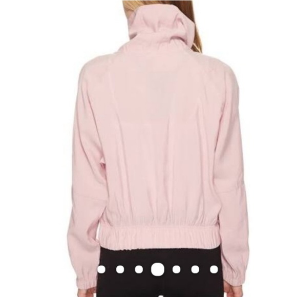 Onzie Blush Zip Up Woven Jacket - Picture 7 of 7